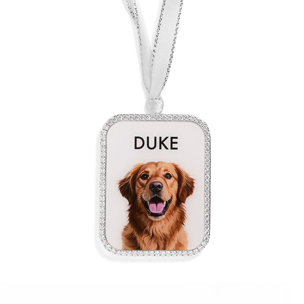 Personalized Pet Portrait Ornament