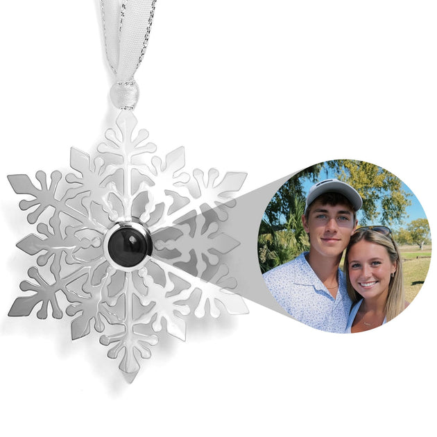 Wear Felicity Personalized Filagree Snowflake Ornament - Custom Holiday ...