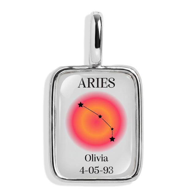 Personalized Zodiac Charm | Custom Star Sign Constellation Jewelry ...