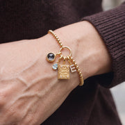 Storybook Locket Charm, worn