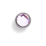 Round Birthstone Charm