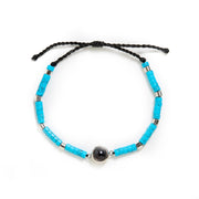 Personalized Beaded Photo Bracelet
