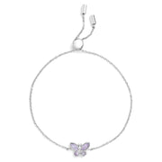 Birthstone Butterfly Bracelet