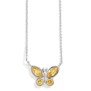 Birthstone Butterfly Necklace