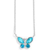 Birthstone Butterfly Necklace