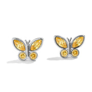 Birthstone Butterfly Earring