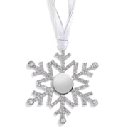 Engravable Snowflake Ornament