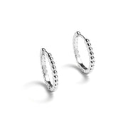 Ball Hoop Earrings