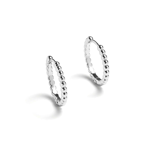 Ball Hoop Earrings