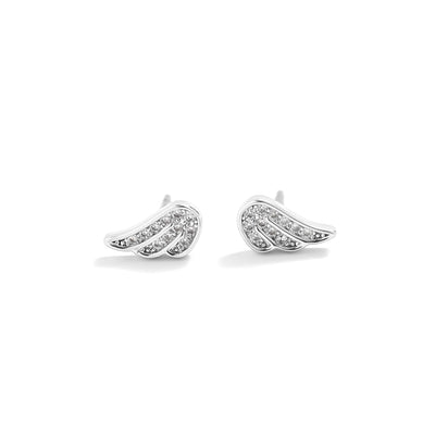 Angel Wing Stud Earrings