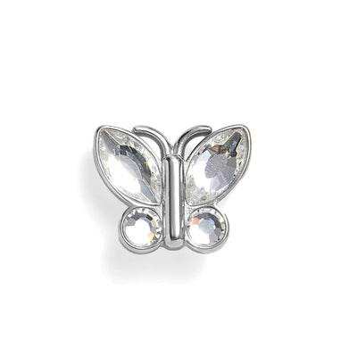 Crystal Butterfly Charm