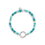 Charm Keeper Beaded Stretch Bracelet