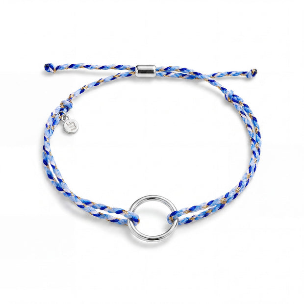 Woven Luxe Charm Keeper Bracelet