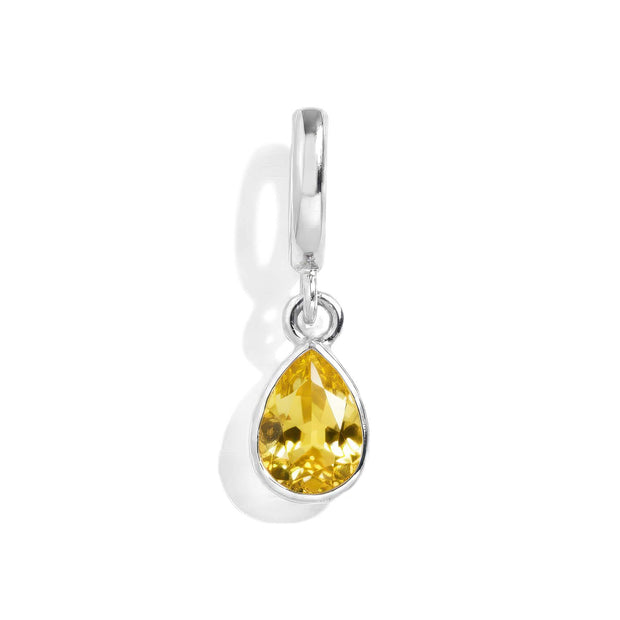 Pear Birthstone Charm