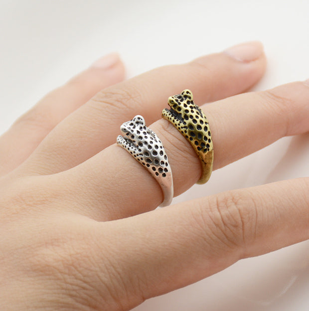 Leopard Wrap Ring