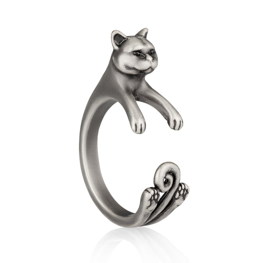 British Shorthair Wrap Ring