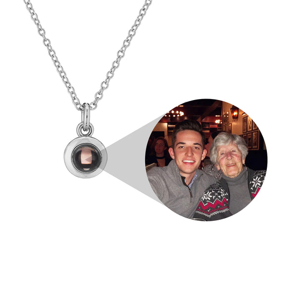 Personalized Custom Circle Necklace | Custom Circle Pendant Necklace -  Customized - Aliexpress