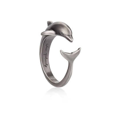 Dolphin Wrap Ring