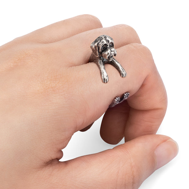 Goldendoodle Wrap Ring