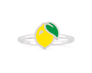 Enamel Lemon Ring