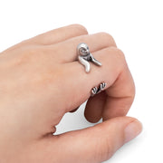 Penguin Wrap Ring