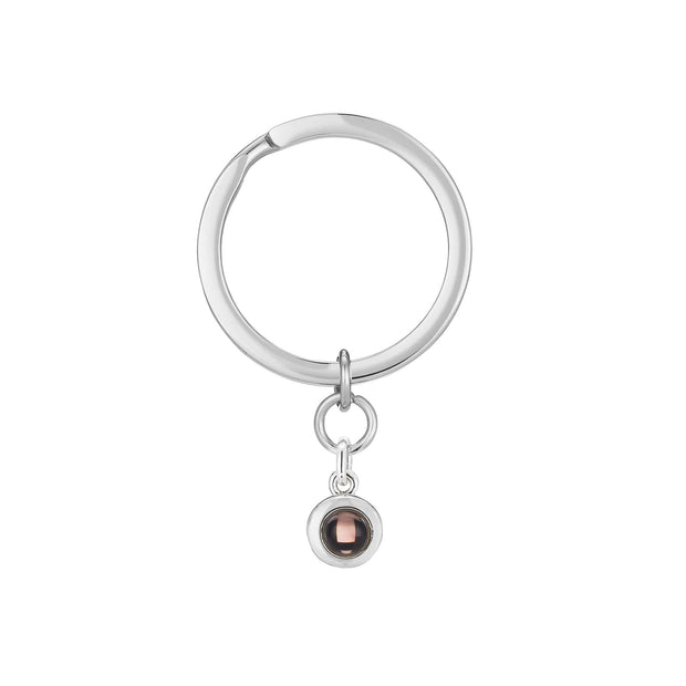 Keychain Customized Circle Personalized Circle Photo Keychain – Wear Felicity