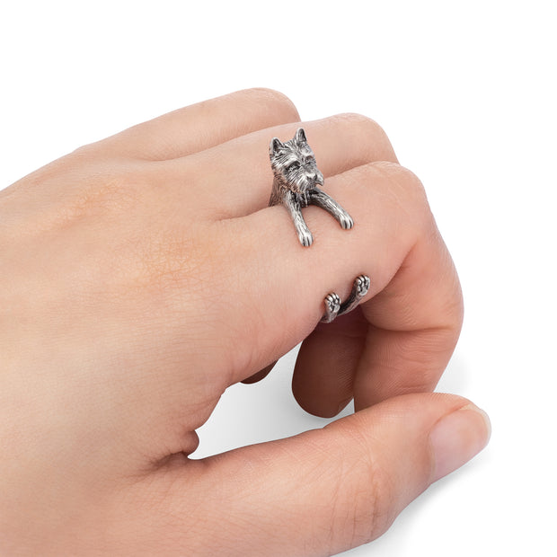 West Highland White Terrier Wrap Ring